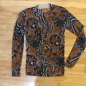 Tory Burch printed cardigan XS